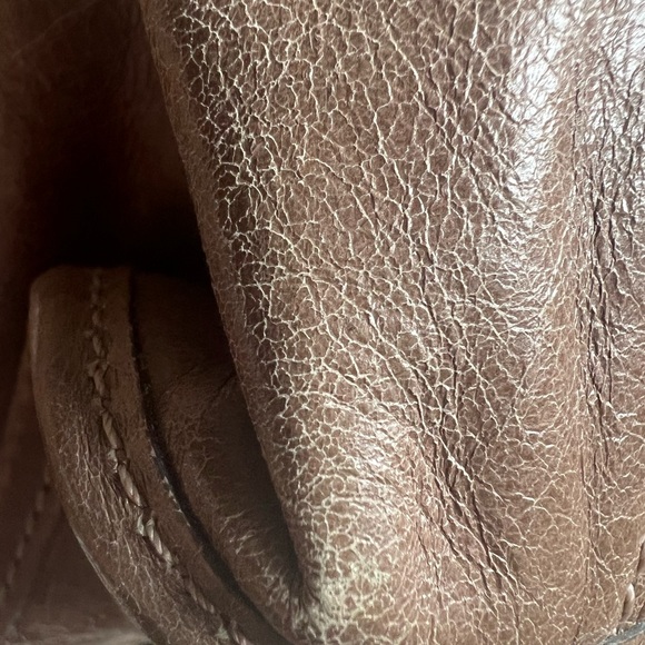 Chloe Beige Leather Bay Satchel - Picture 11 of 11